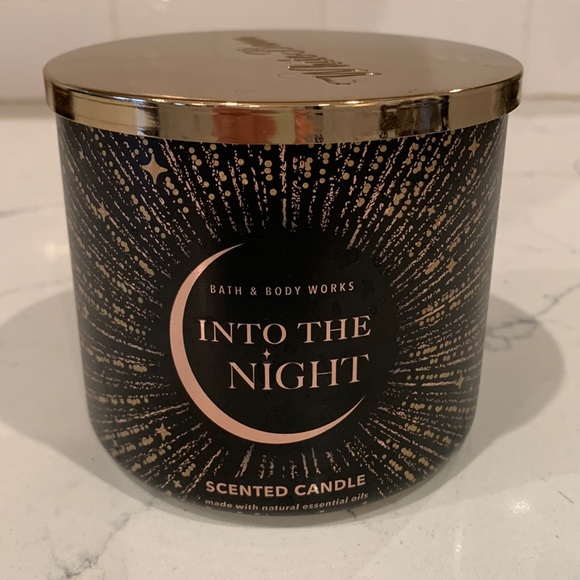 Bath & Body Works | Accents | Bath And Body Works White Barn Candle Into The Night | Poshmark